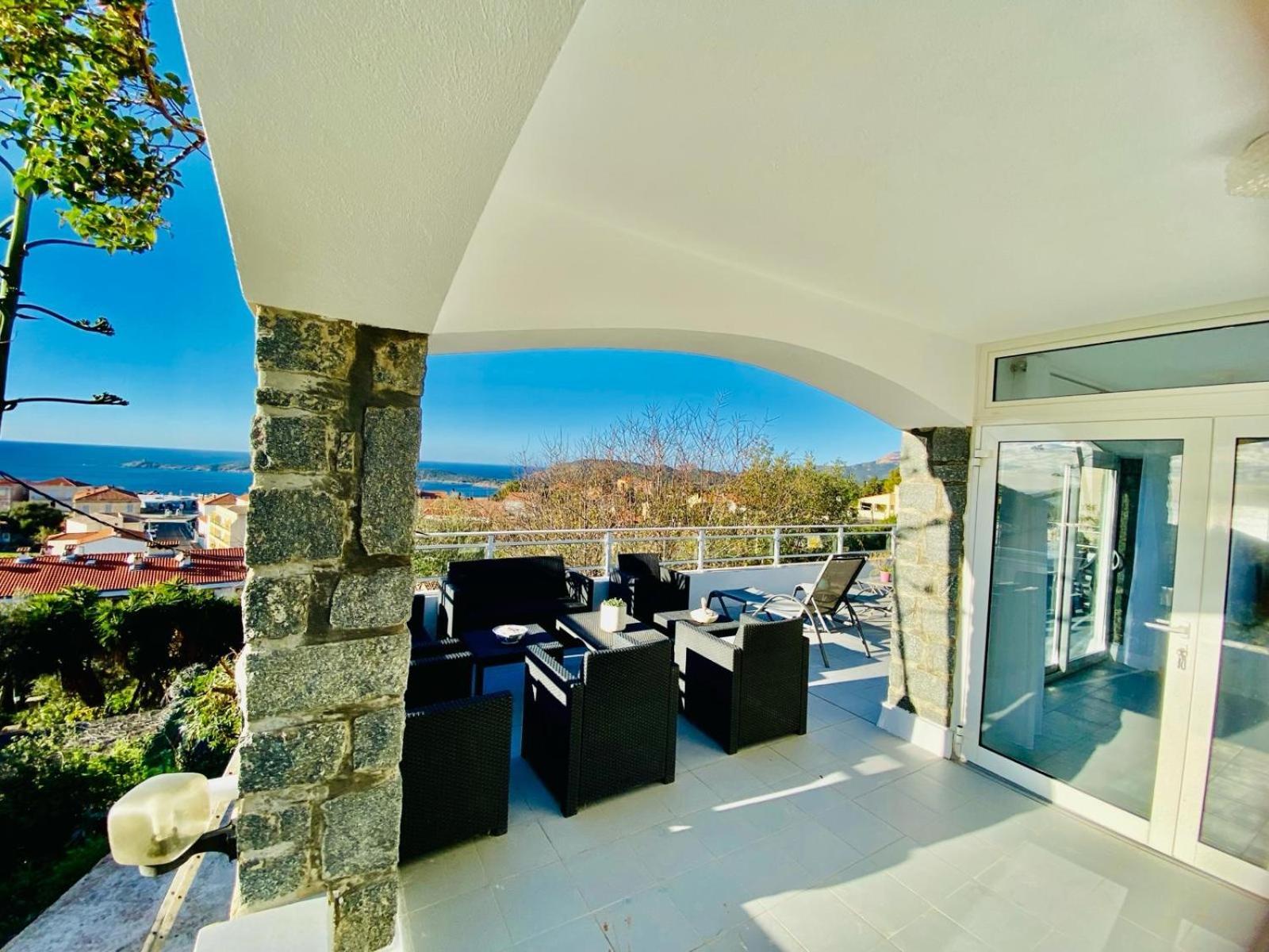 Cargèse Villa Montalbo Vue Mer De 2 A 10 Personnes מראה חיצוני תמונה