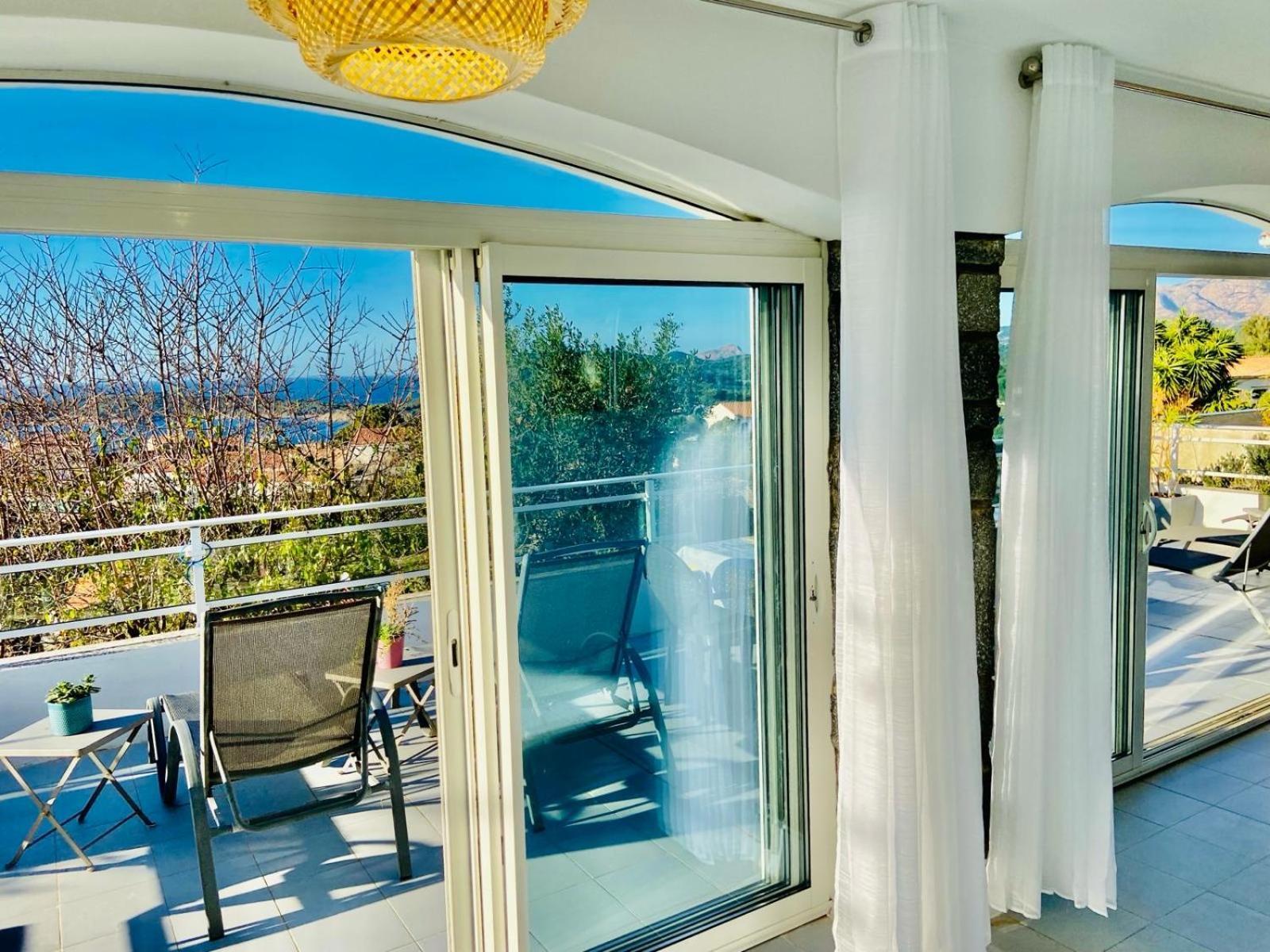 Cargèse Villa Montalbo Vue Mer De 2 A 10 Personnes מראה חיצוני תמונה