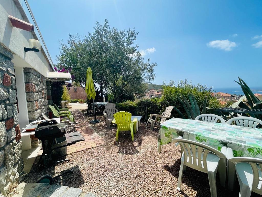 Cargèse Villa Montalbo Vue Mer De 2 A 10 Personnes מראה חיצוני תמונה